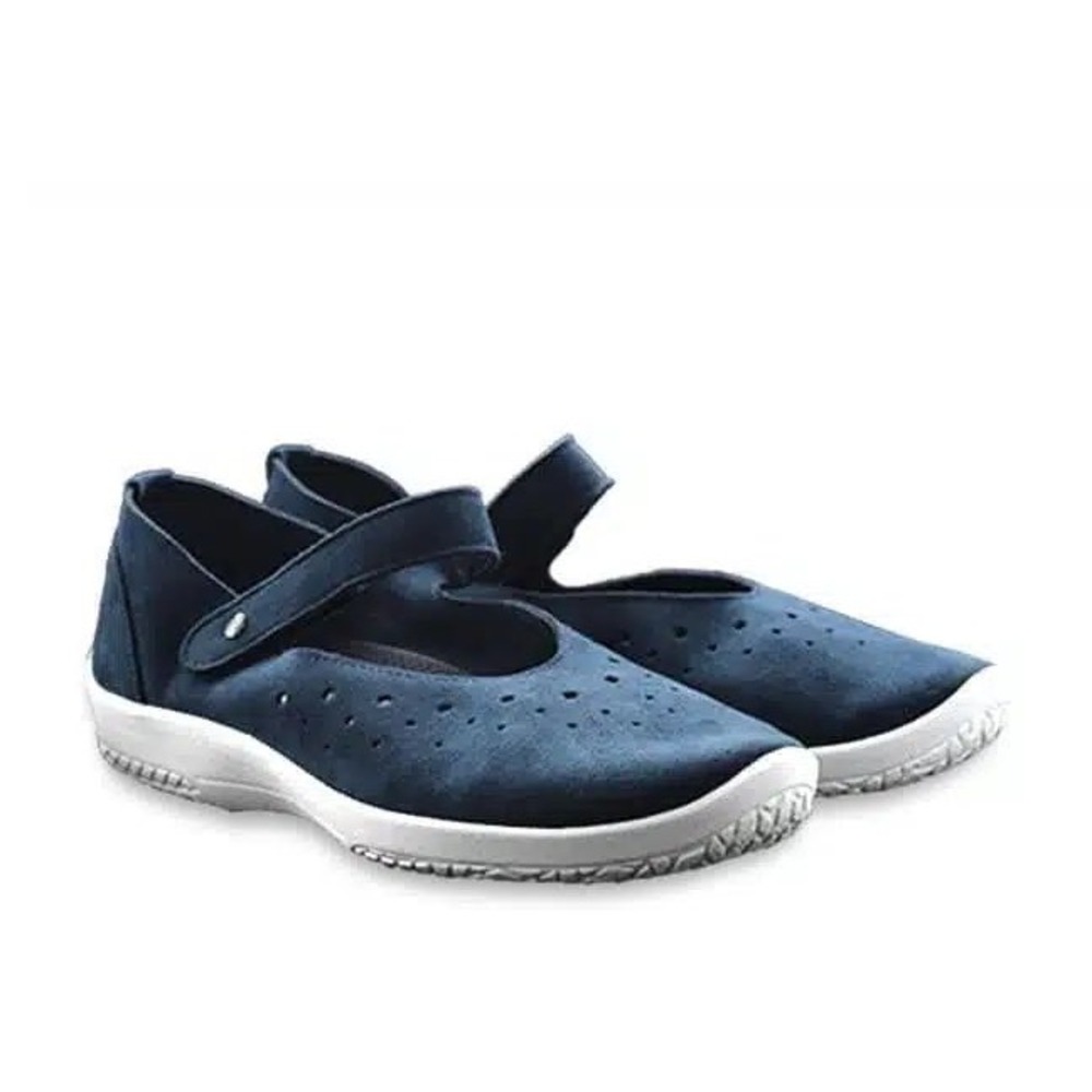 Arcopedico Navy Blue Lytech Mary Jane Flats Perforated EU 40 Portugal
